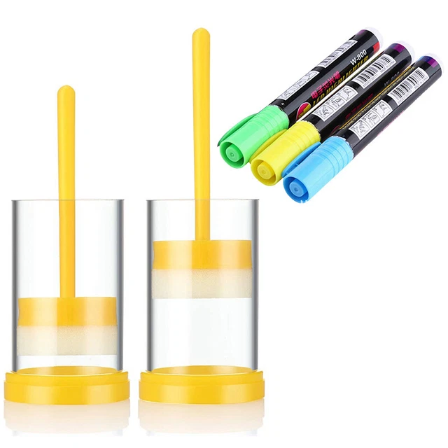 3X(Kit de Marquage de la Reine des Abeilles, 2 Tubes de Cage de Marquage de1626