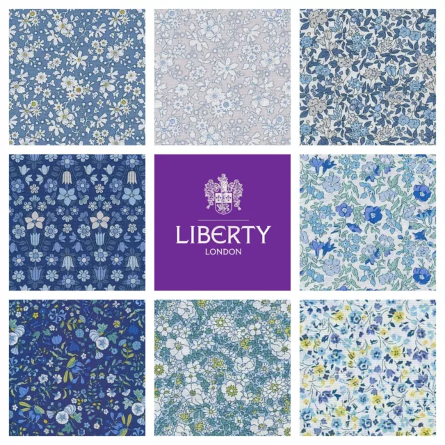 LIBERTY FABRIC  Flower Show Costal Walk Design Quilting 100% Cotton Craft Quilt