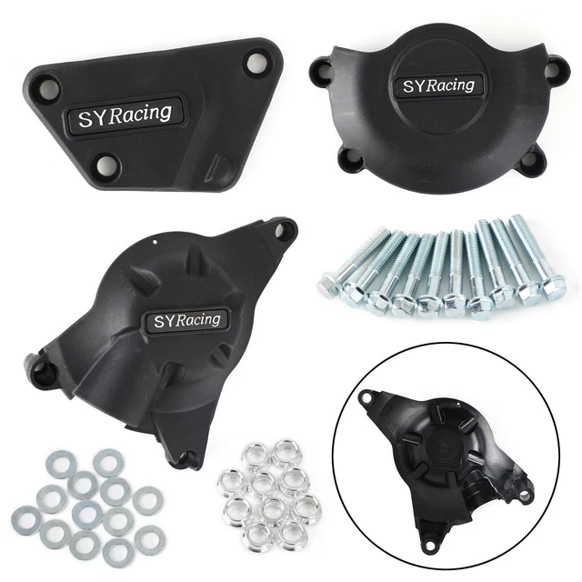 Plaque Couverture Moteur Pour Yamaha Yzf600/Yzf R6 2006-2019 BLK