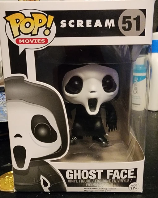 Funko POP Movies Scream GHOST FACE #51 Vaulted Retired NEW RARE