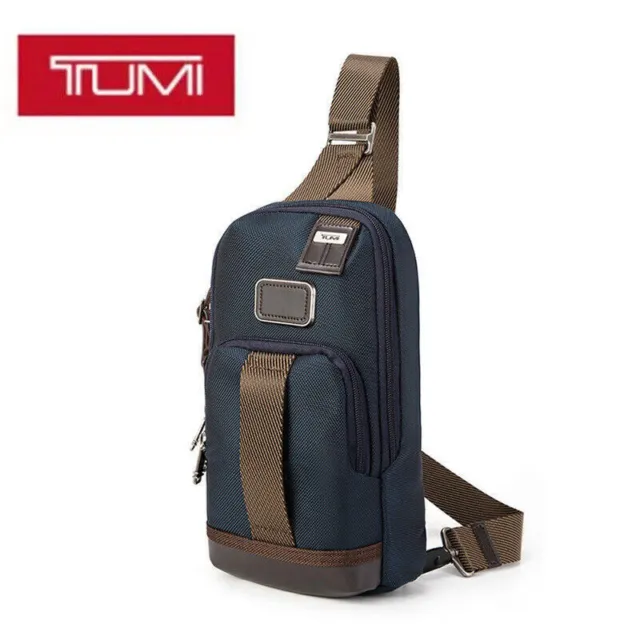 Tumi Men's Messenger Bag Ballistic Nylon Multi-Functional Shoulder Bag Chest Bag