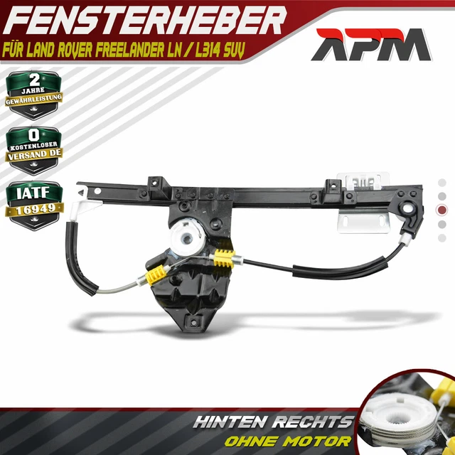 LÈVE-VITRE SANS MOTEUR Arrière Gauche Conducteur Pour Land Rover Freelander L314 EUR 30,75