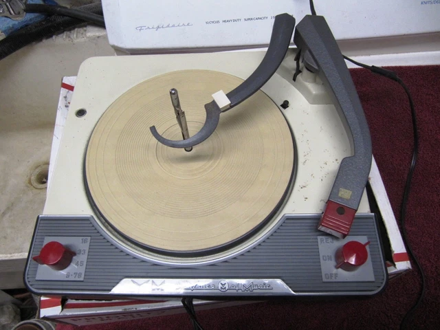 VOICE OF MUSIC Changer Model 1210 for GE VR RPX Cartridge turntable 4 Pole Motor