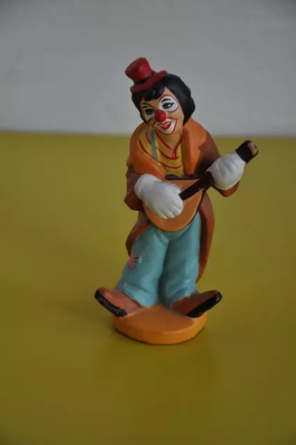 Clown, bemalte Keramik