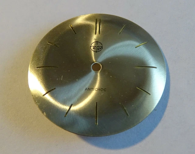 Cadran Rond Pour Montre REGA Anti-magnétique Anti-choc 17 Rubis - Neuf Sans étiquette