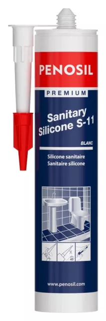 Mastic silicone anti-moisissure SIKA Sikaseal 108 Sanitaire - Gris clair -  300ml - Espace Bricolage