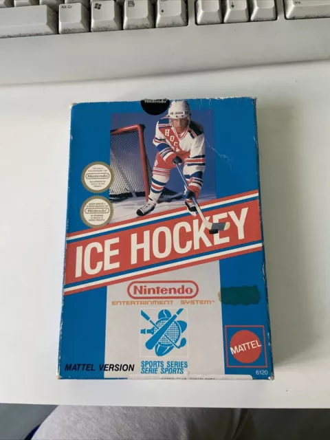 Nintendo Nes 8 Bit - Ice Hockey - Rare ITA Mattel Classic