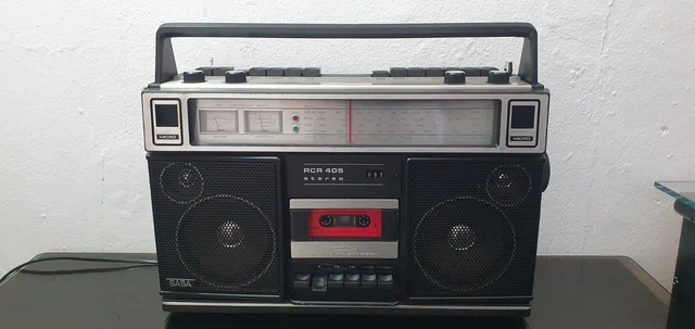 Saba Rcr 405 Ghettoblaster Boombox