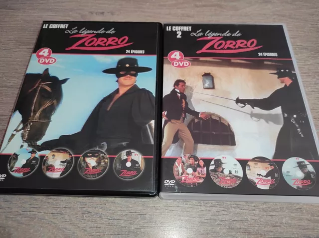  Zorro - L'intégrale des saisons 1 à 3 - coffret 13 DVD : Movies  & TV