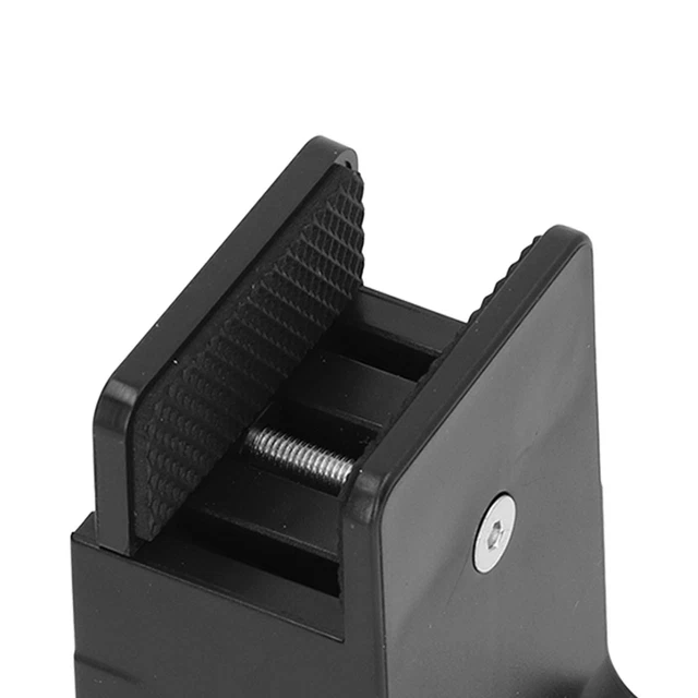 (Nero) Blocchi letto rialzati 4 pz alzate per mobili regolabili con vite