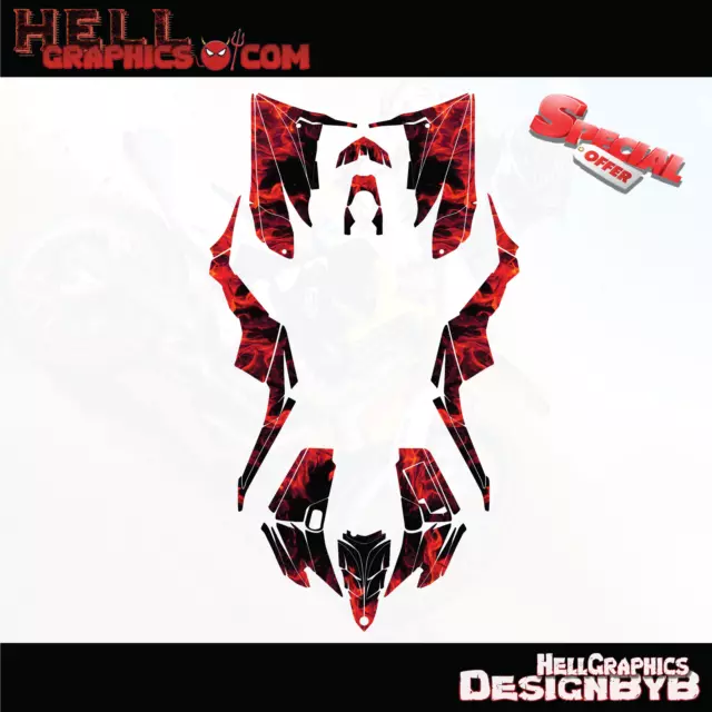 Graphics Kits Decals Stickers FR  4 YAMAHA RAPTOR 350 2004-2014