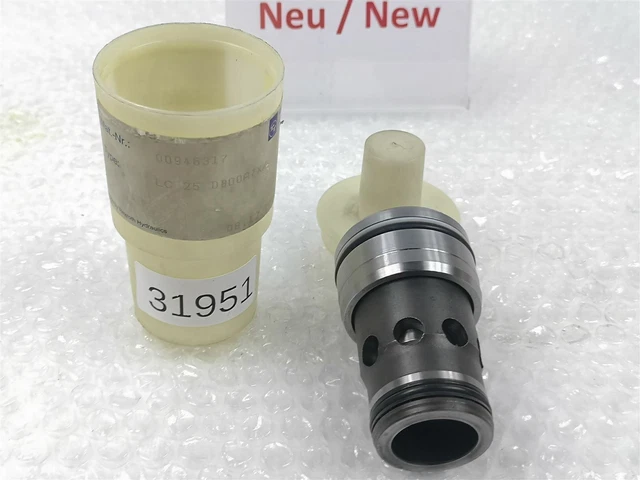 Rexroth Hydraulics LC 25 DB00A7X valvola di incasso cartuccia valvola 00946317 Rexroth Hydraulics LC 25 DB00A7X valvola di incasso cartuccia valvola 00946317