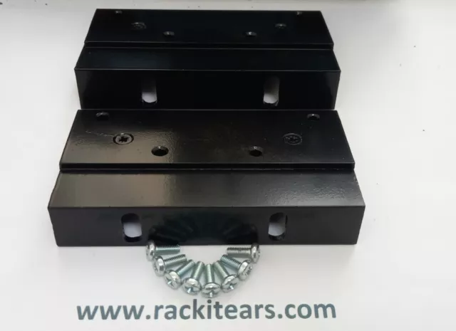 Rack ears to fit Emu 6400 E5000 4XT Ultra EIV sampler with mounting screws
