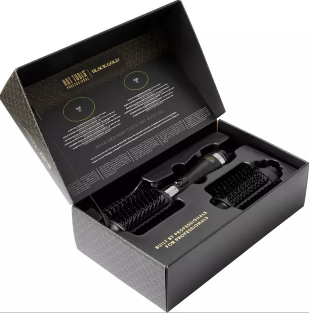 Hot Tools Professional Volumiser SET 2 Aufsätze Föhnbürste TEMPARATUR REGELU (8)