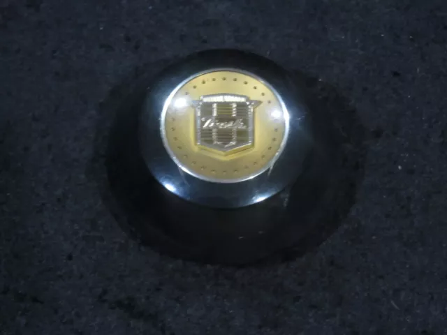 1952-1954 Nash Steering Wheel Center Horn Button Emblem & Black Rubber Grommet