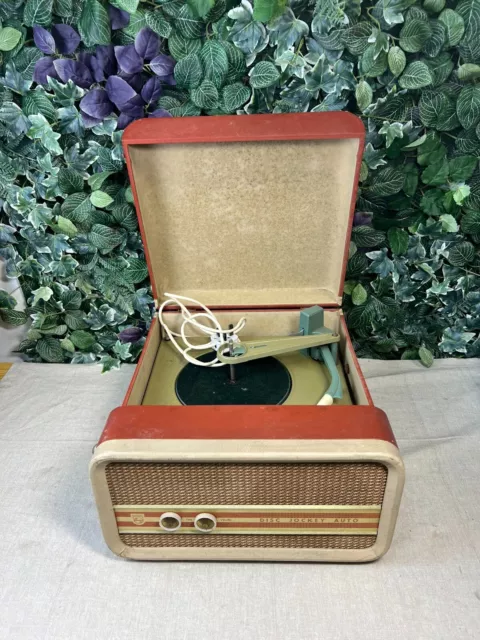 Philips Vintage Disc Jockey Portable Record Player