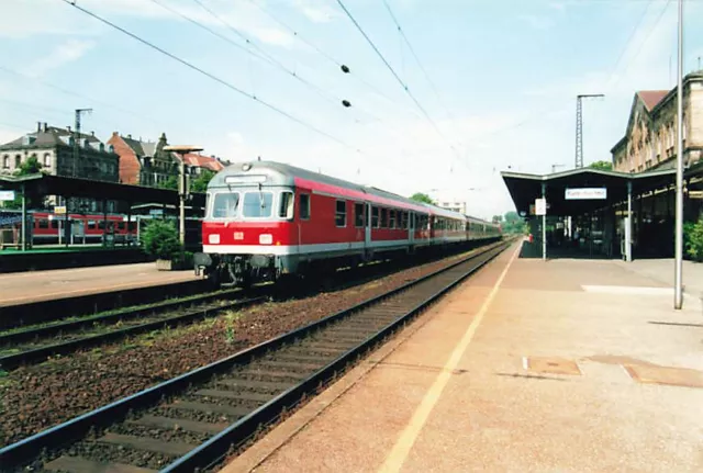 Foto Steuerwagen Bndf Hbf Fürth 06/2002 ca. 10x15cm V4005f