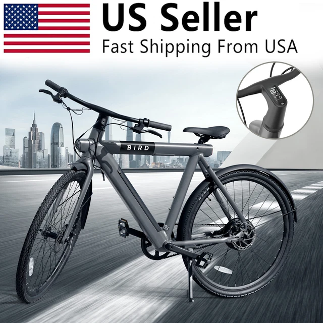 BIRD EBIKE A Frame Electric Bike 26" 500W Alloy Frame Commuter Ebike