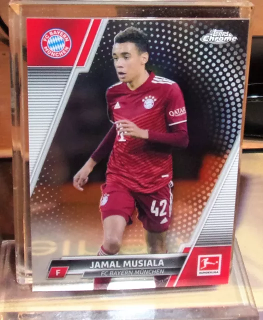 Bundesliga - 21/22 Topps Chrome Base - Jamal Musiala - Bayern München #84