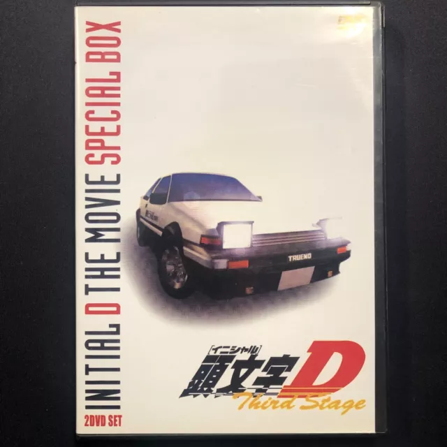 Initial D Anime Stage 1 - 6 + Battle & Extra Stages & 3 Movies DVD English  Subs