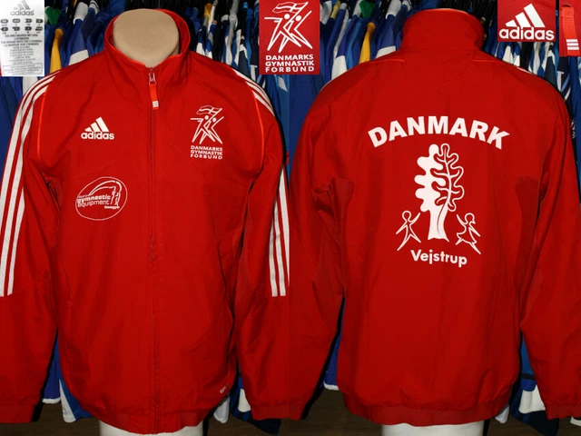 Danimarca Ginnastica Danmarks Gymnastik Forbund adidas Giacca Pista Top Tuta