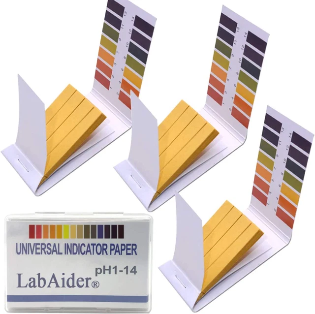 3 Pack Ph.1-14 Test Paper Extensive Test Paper Litmus Test Paper