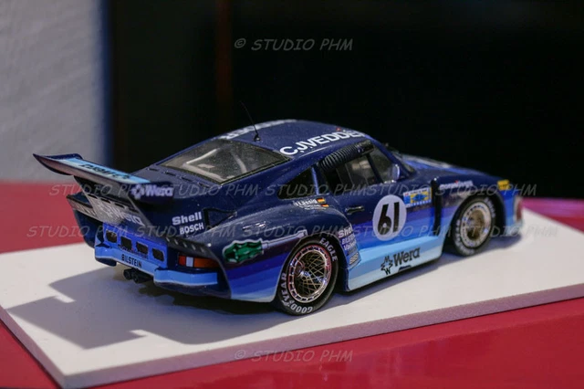 PORSCHE 935 K3 N°60 CHARLES IVEY RACING 8° 24H du MANS 1982 1:43 RECORD