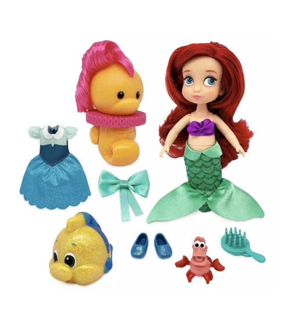 DISNEY ANIMATORS' COLLECTION The Little Mermaid ARIEL 5in Mini Doll