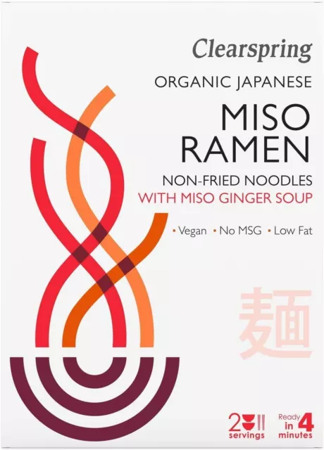 Clearspring Org Miso Ramen con zenzero di miso 210 g