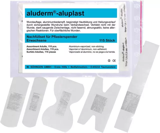 Söhngen Nachfüllset komplett zu aluderm-aluplast