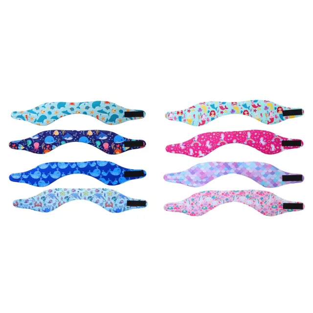 Children Adult Swimmer Headband Keep Water Out 4Pcs Swimming Headbands Fashion