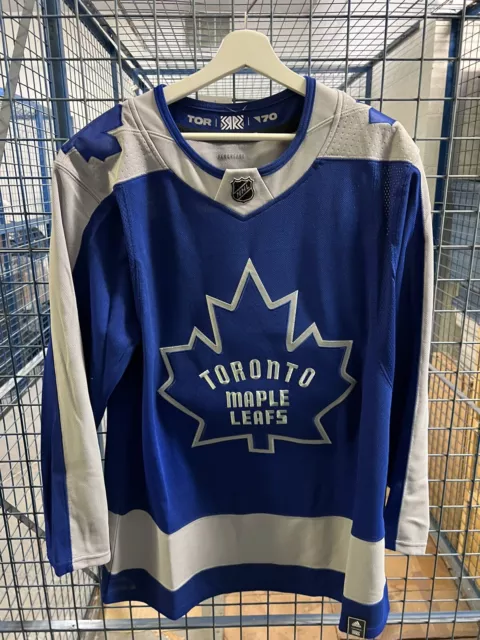 Toronto Maple Leafs Reverse Retro 1.0 Adidas NHL Mens Jersey Size 46 SMALL NWOT