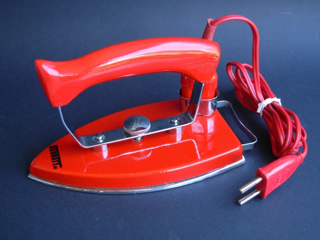 Fer à Repasser De Voyage Alpi Vintage – Modèle 72 – Avec Custode – Fonctionnel