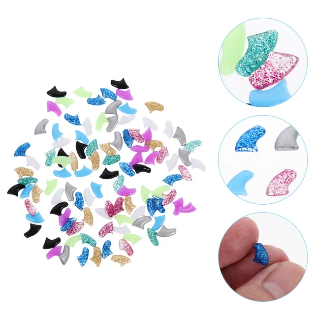 Juego de uñas para gatos pegamento cubiertas de garras gel de sílice de silicona