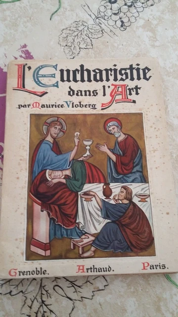 livres anciens l'eucharistie dans l'art état moyen (le lot de 2 livres)