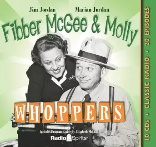 Fibber McGee  Molly Whoppers (Old Time Radio) - Audio CD - GOOD
