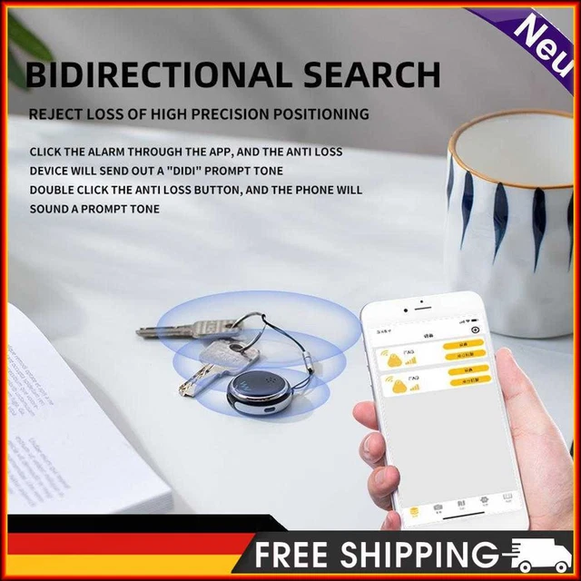 Mini dispositivo de seguimiento inalámbrico 4.0 compatible con Bluetooth W8 rastreador de mascotas