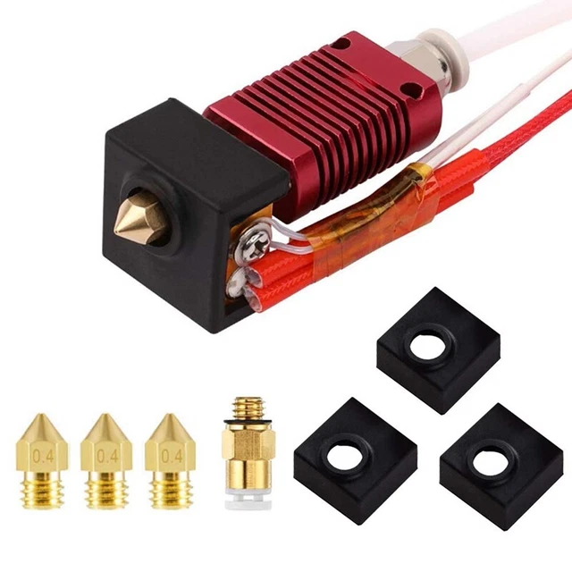 3D PRINTER MK8 Hotend Kit with Extruder Print Head Assembled Extruder ...