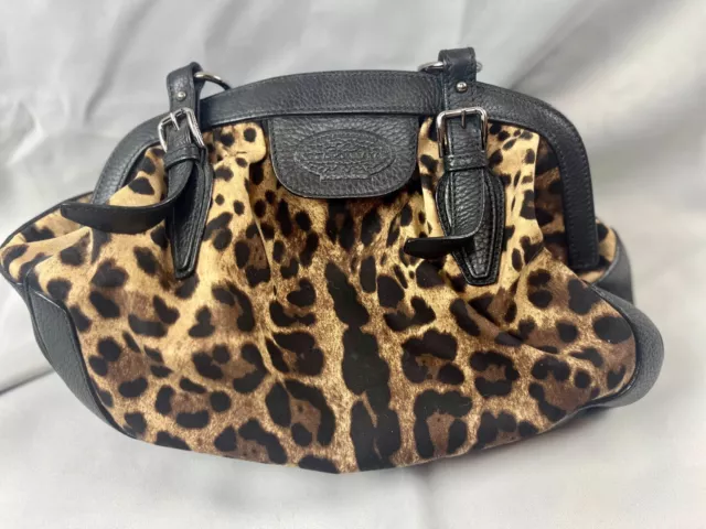 Dolce & Gabbana leopard print handbag