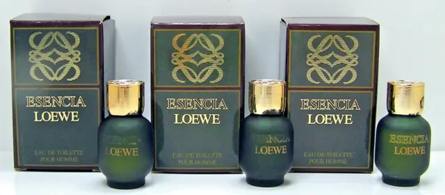 Loewe Esencia Pour Homme set miniatura 3 x 5 ml EDT / eau de toilette