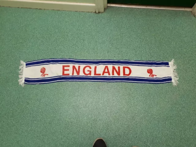 Vintage England Football supporters scarf