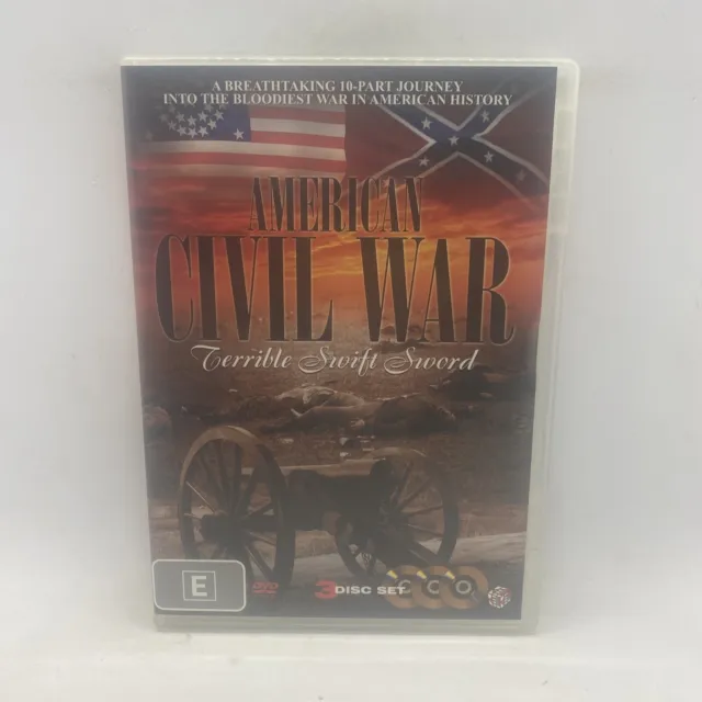 American Civil War - Terrible Swift Sword (Box Set, DVD, 0) Free Postage