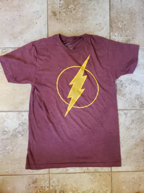 DC Comics Justice League The Flash T-Shirt Tee Shirt Men's Size Medium