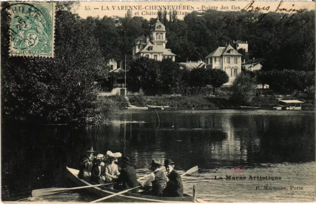 CPA La Varenne Pointe des Iles et Chateau de l'Etape (1347593)