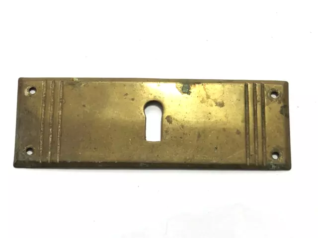 Latón Tachuelas Antiguo Con Orificio de Llave Guarniciones los Muebles