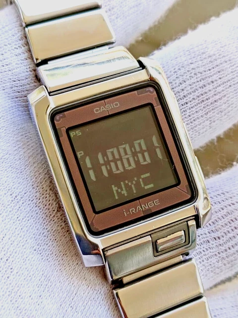 CASIO I-RANGE IRW-101 Tough Solar Wave Ceptor Digital Japan Men's
