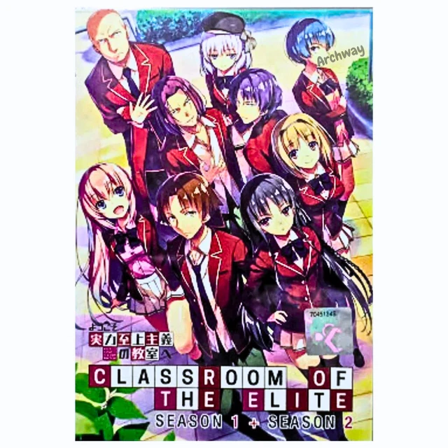 CLASSROOM OF THE Elite saison 1 + 2 vol.1 25 fin DVD anime anglais doublé EUR 35,70 PicClick FR