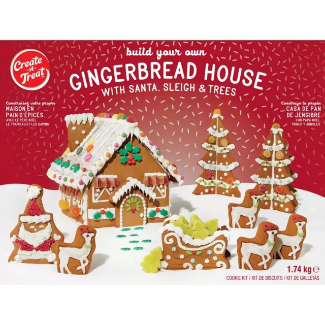 Build Your Own Gingerbread House Kit Holiday Houses 16 oz Create A