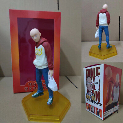 New One Punch Man Saitama plainclothes Figure STATUE Boxed 7" Anime Ornament