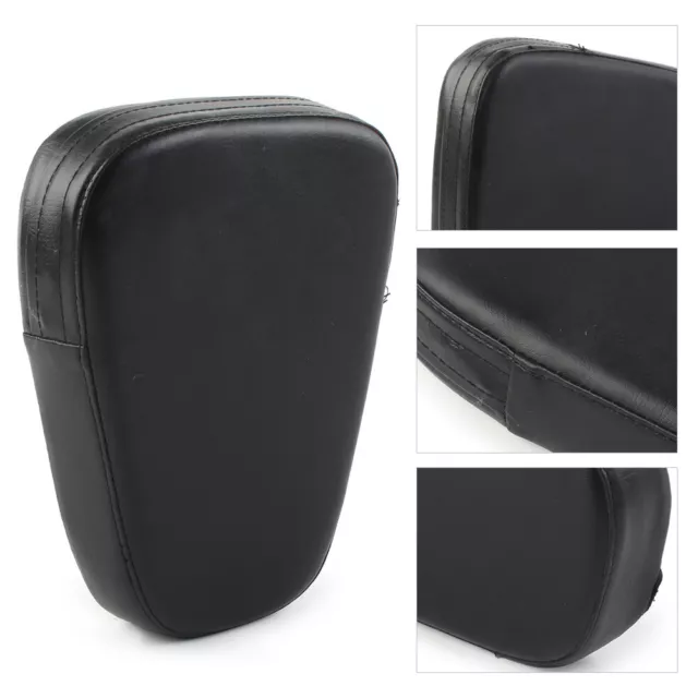 Sissy Bar Backrest Cushion Pad Motorcycle For Harley Chopper Cruiser Universal